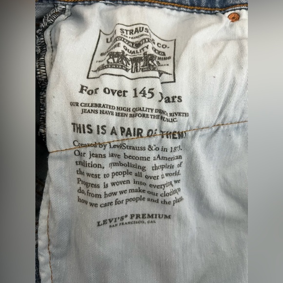 Levi’s 511 Men’s Jeans 34X34 Blue slim fit - Picture 6 of 6